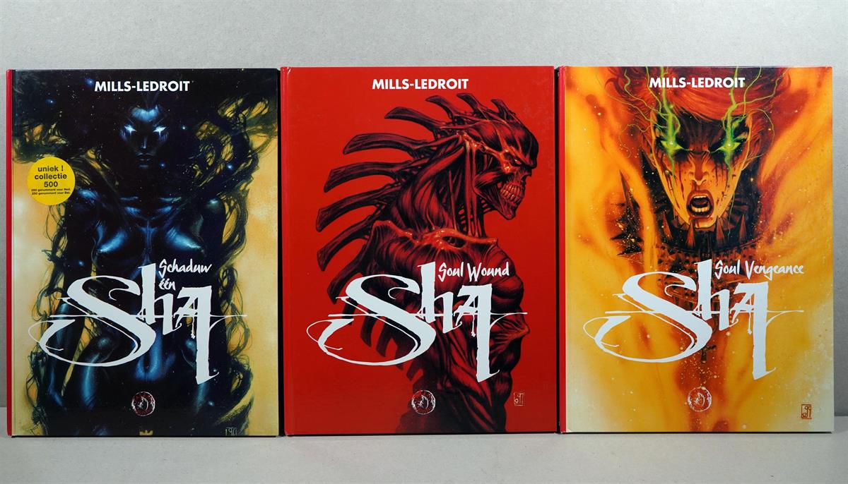 Sha delen 1-3 compleet. Collectie 500 -HC- 1e druk, 1997-2002