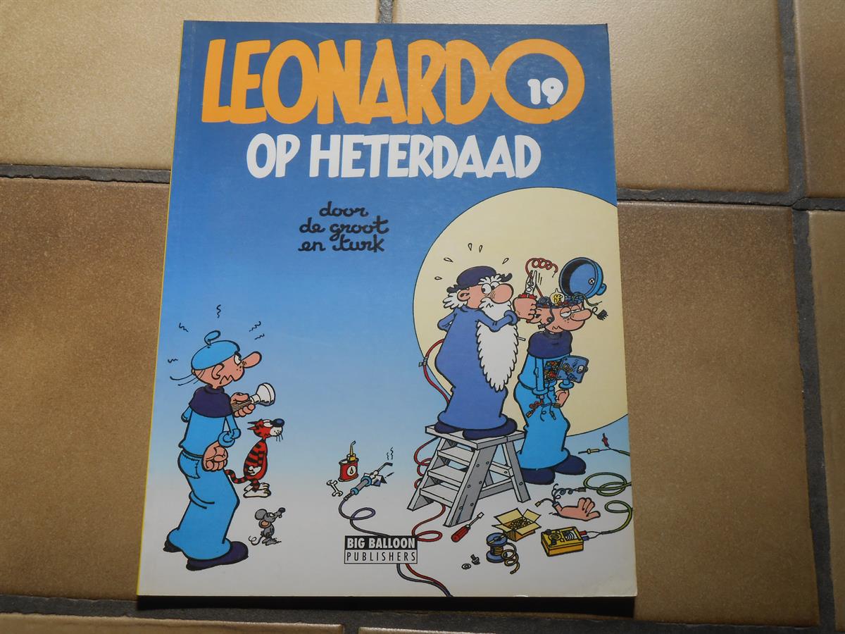 leonardo 19: op heterdaad - 1ste dr - sc - 1992